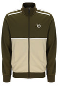 Sergio Tacchini Locchi Track Top - Olive/Sand