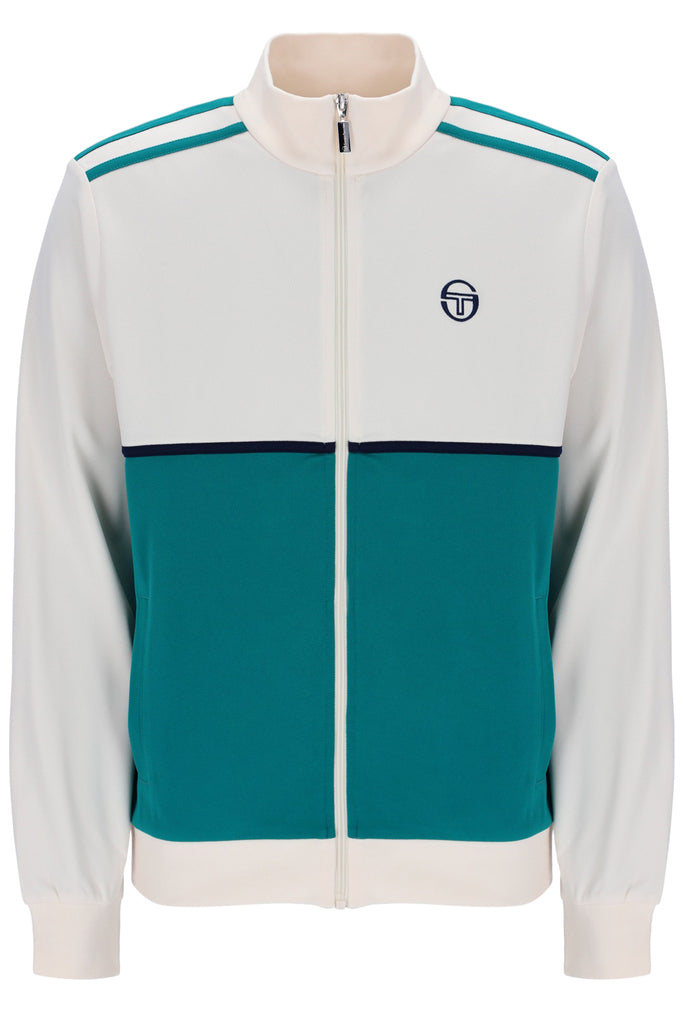 Sergio Tacchini Locchi Track Top - White/Teal