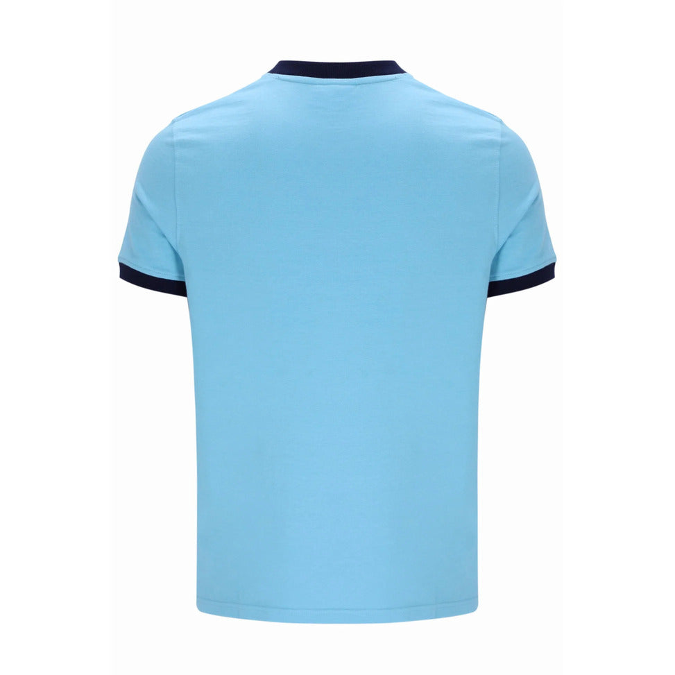 Sergio Tacchini Master T-Shirt - Sky Blue/Navy