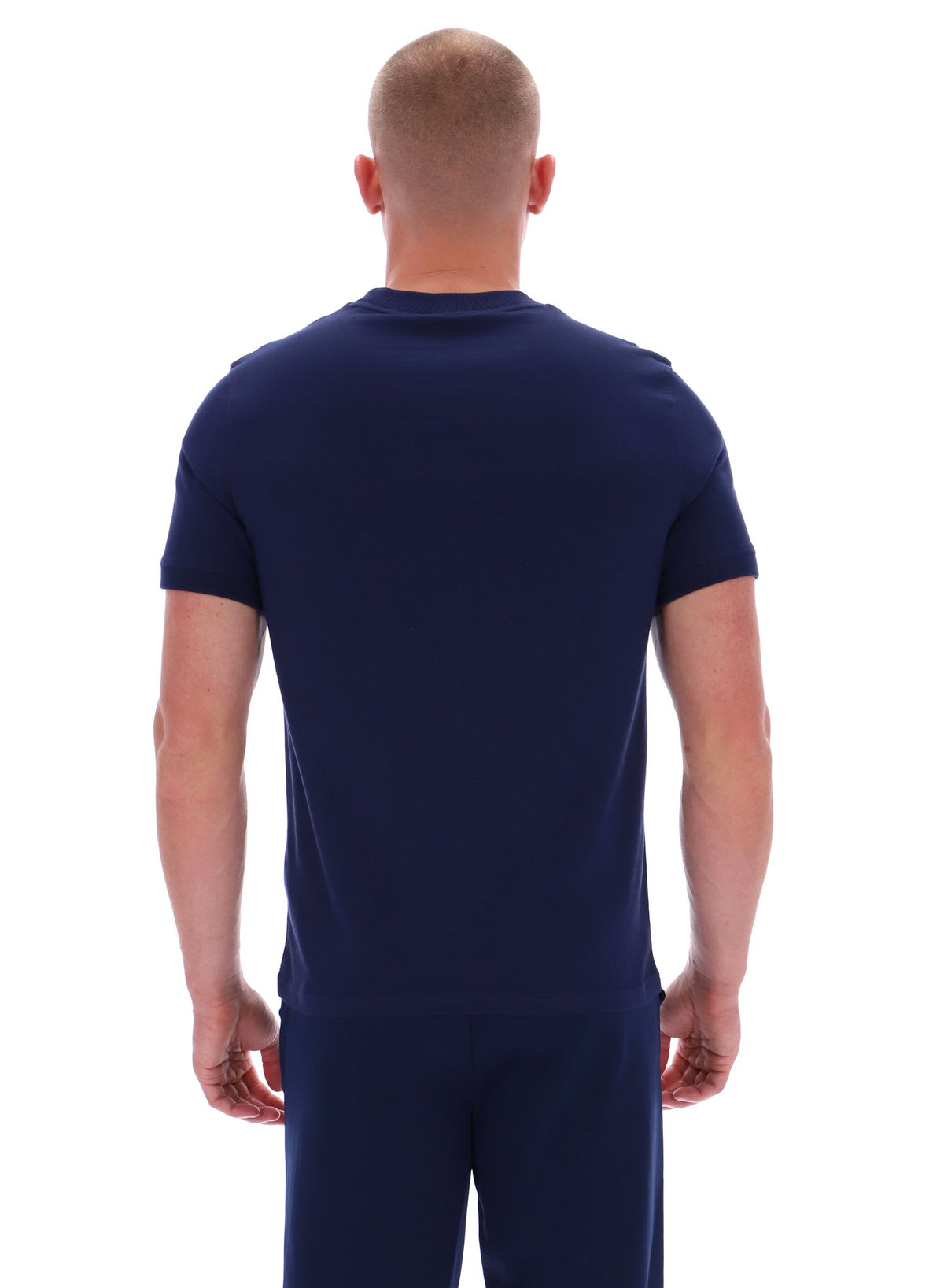 Sergio Tacchini Master T-Shirt - Navy/Red