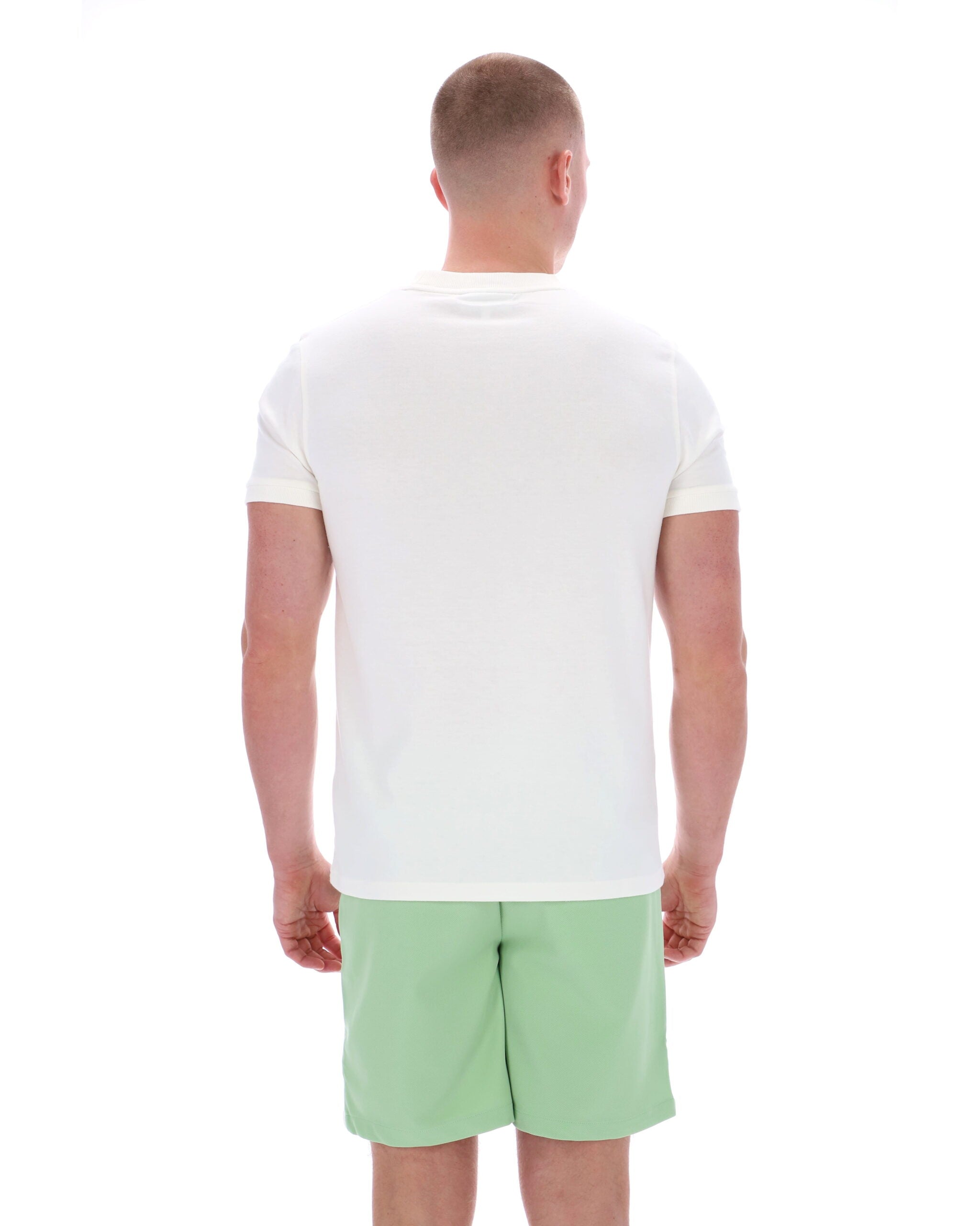 Sergio Tacchini Master T-Shirt - White/Mint