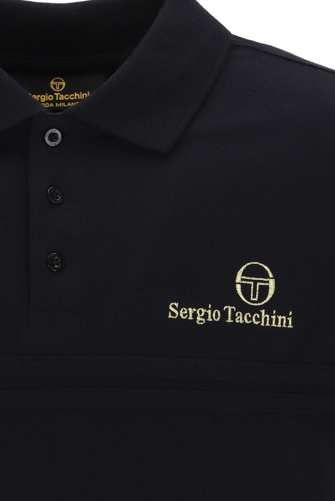 Sergio Tacchini Primo Polo - Black/Gold