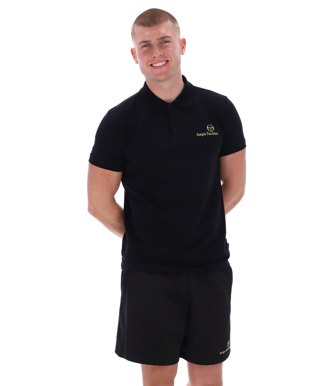 Sergio Tacchini Primo Polo - Black/Gold