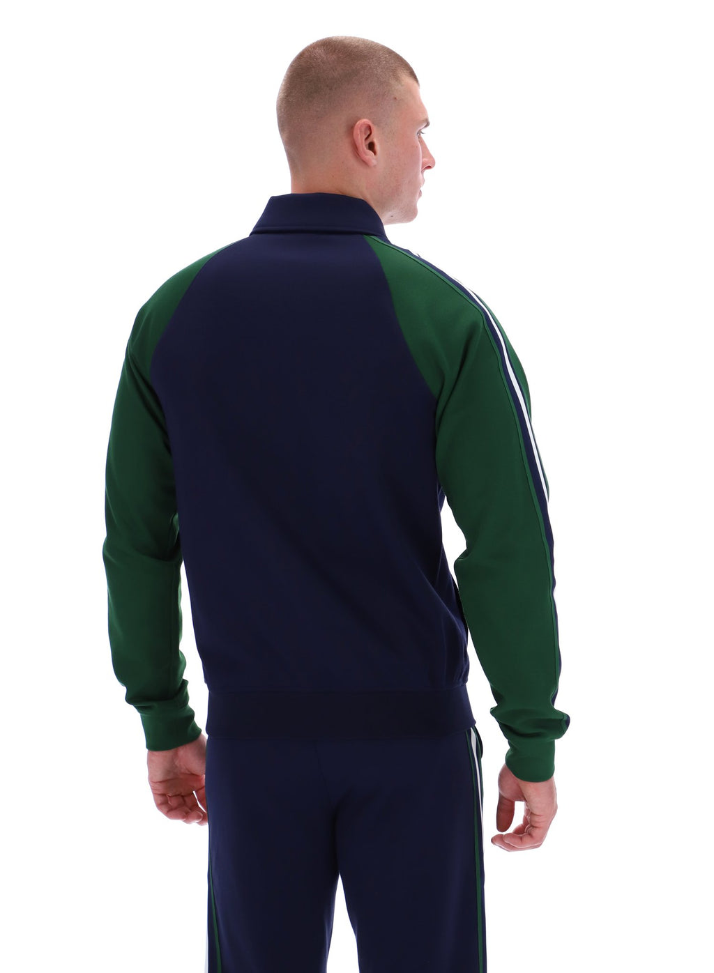 Sergio Tacchini Renshaw Track Top - Navy/Green