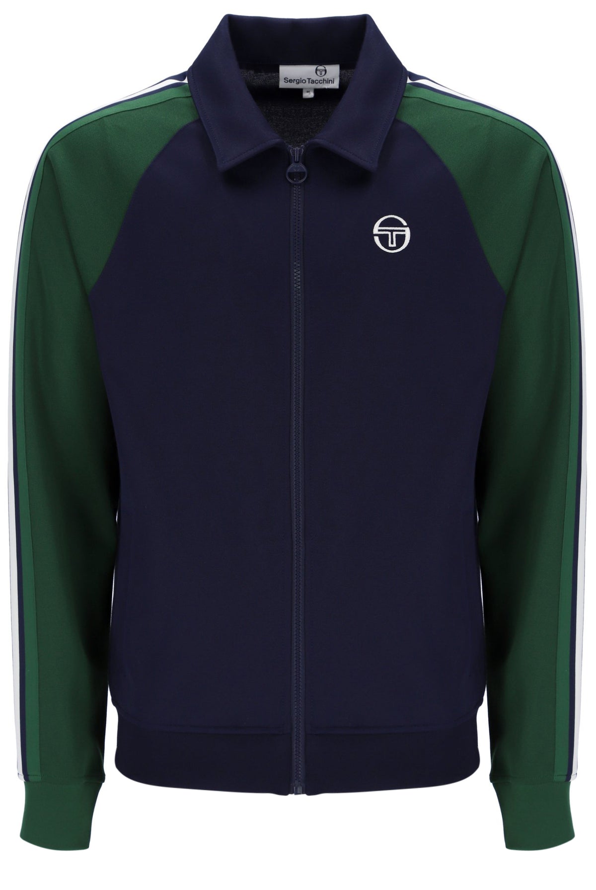 Sergio Tacchini Renshaw Track Top - Navy/Green