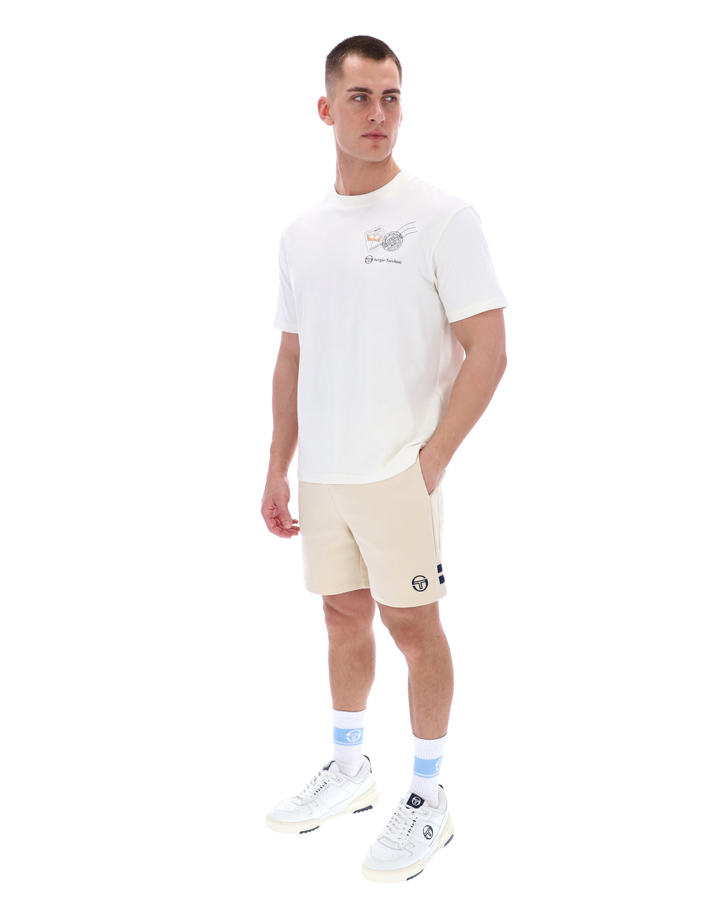 Sergio Tacchini Vacanza T-Shirt - White