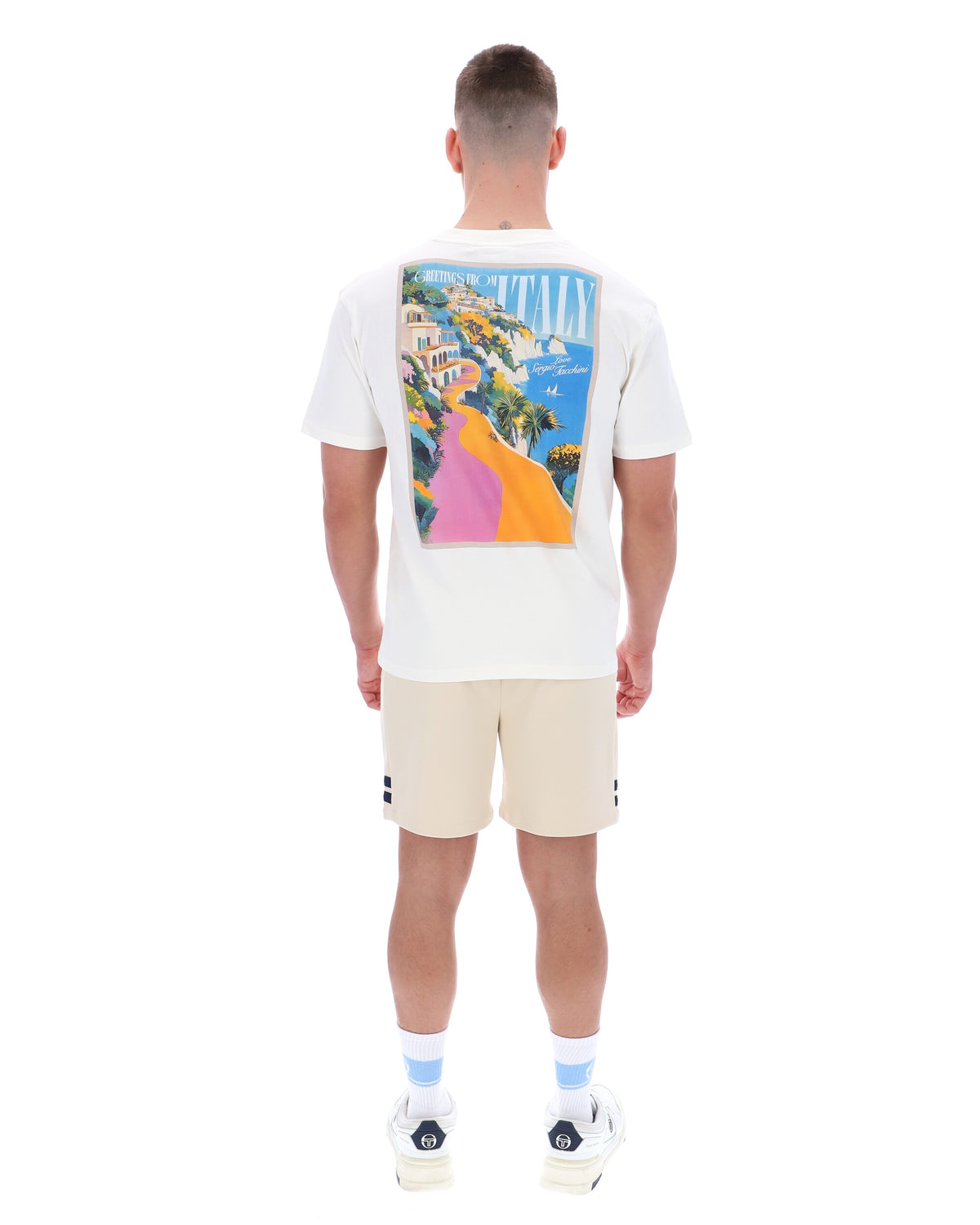 Sergio Tacchini Vacanza T-Shirt - White