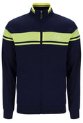 Sergio Tacchini Damarindo Track Top - Navy/Celery Green