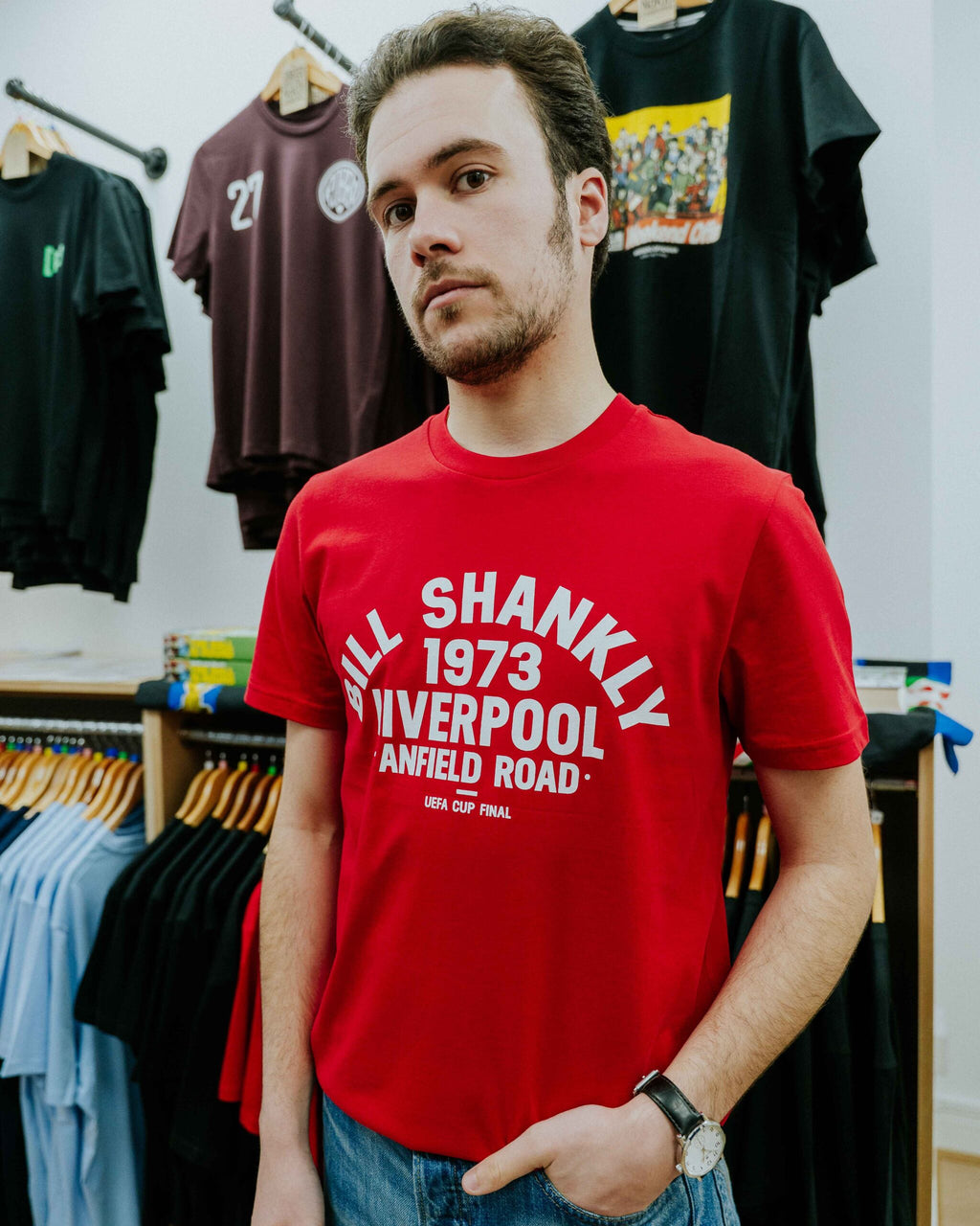 Social Recluse Bill Shankly '73 Tee