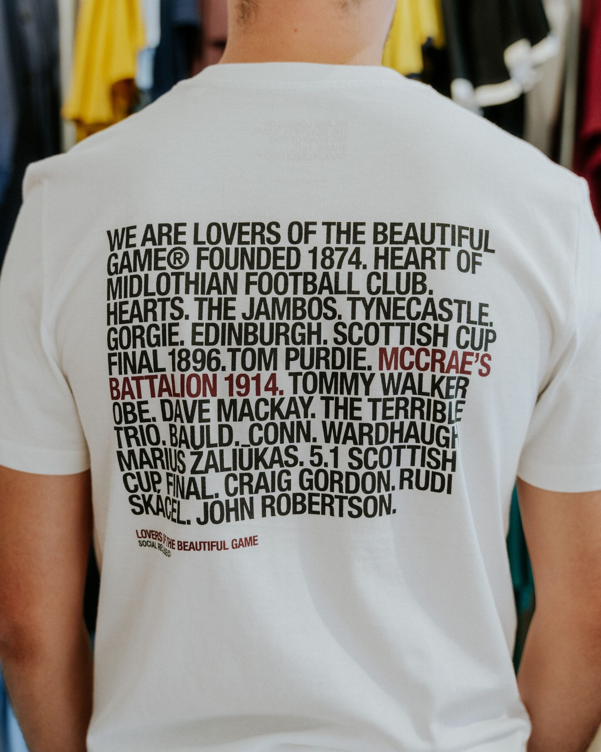Social Recluse Hearts History Tee