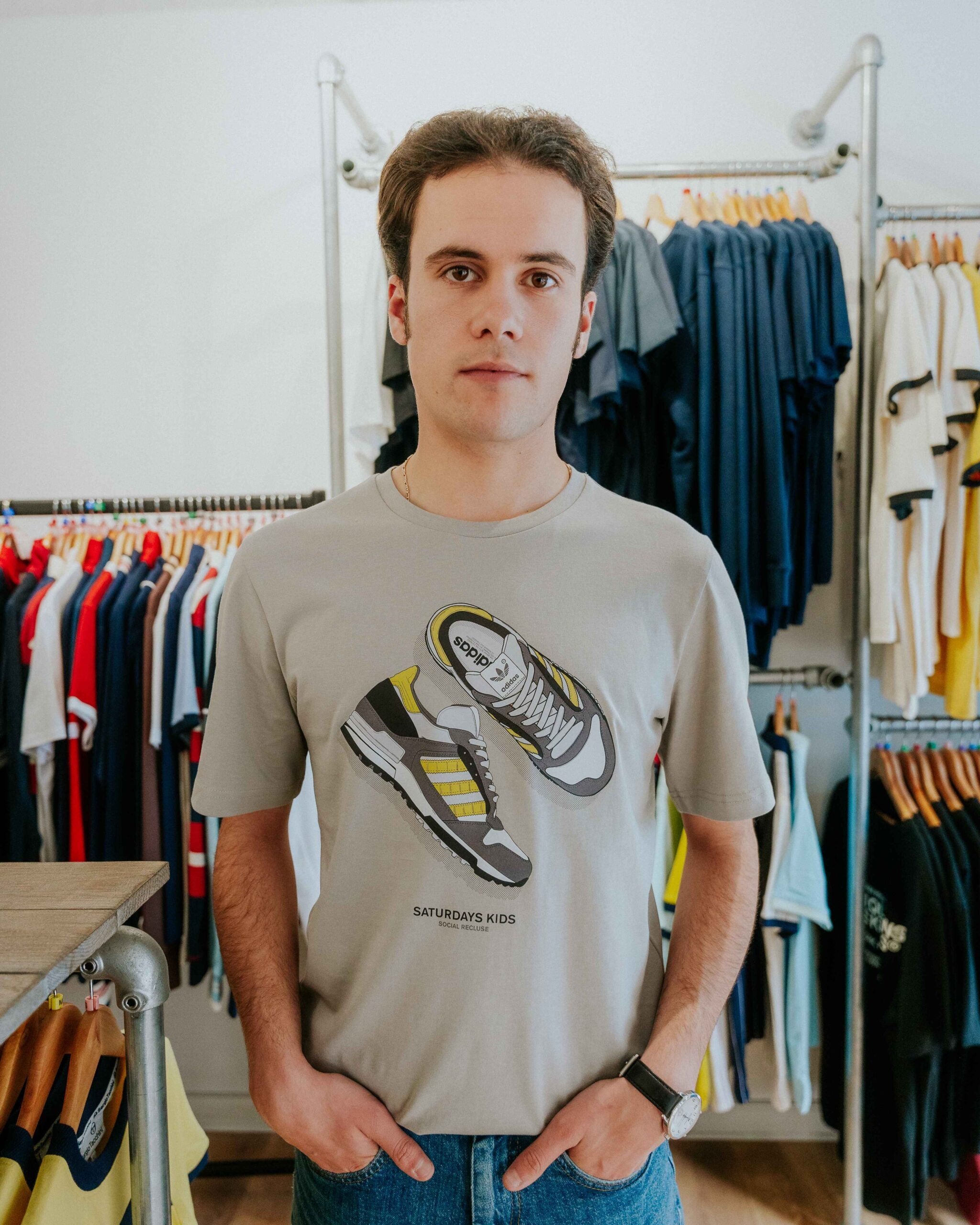 Social Recluse Saturday's Kids ZX600 Tee