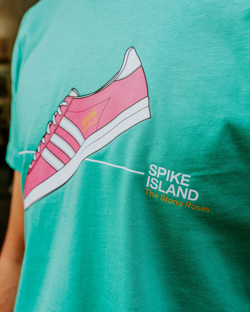 Social Recluse Spike Island Tee - Teal