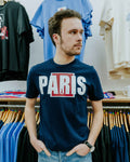 The North Curve Paris Tee - Navy