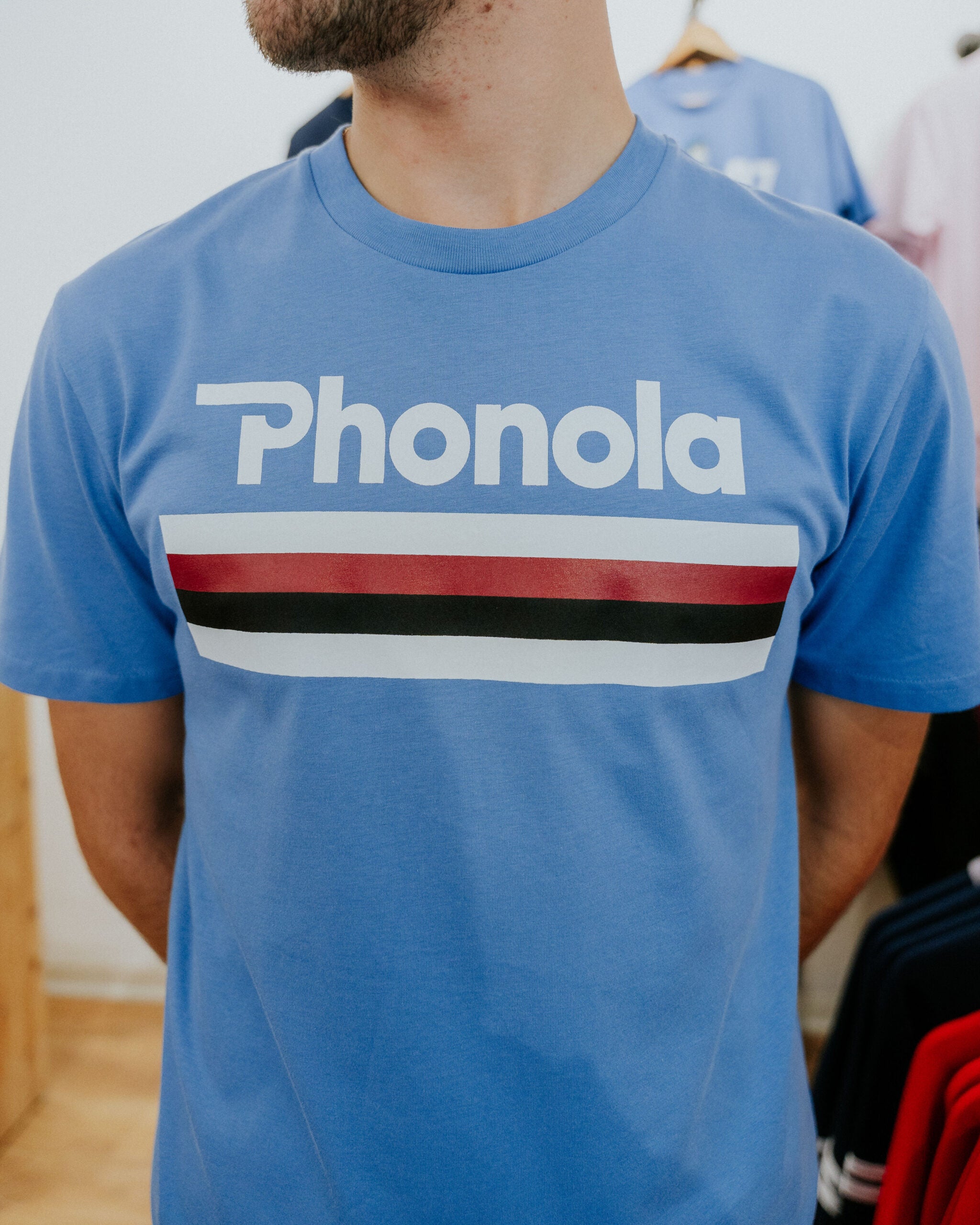 The North Curve Samp Tee - Blue