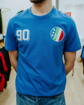 The North Curve Schillaci '90 Tee - Blue