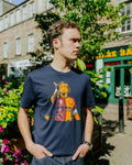 The North Curve Totti Tee - Navy