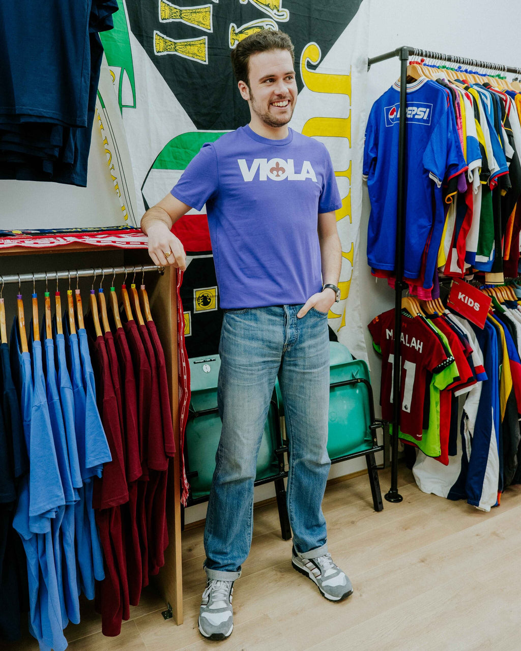 The North Curve Fiorentina Viola Tee