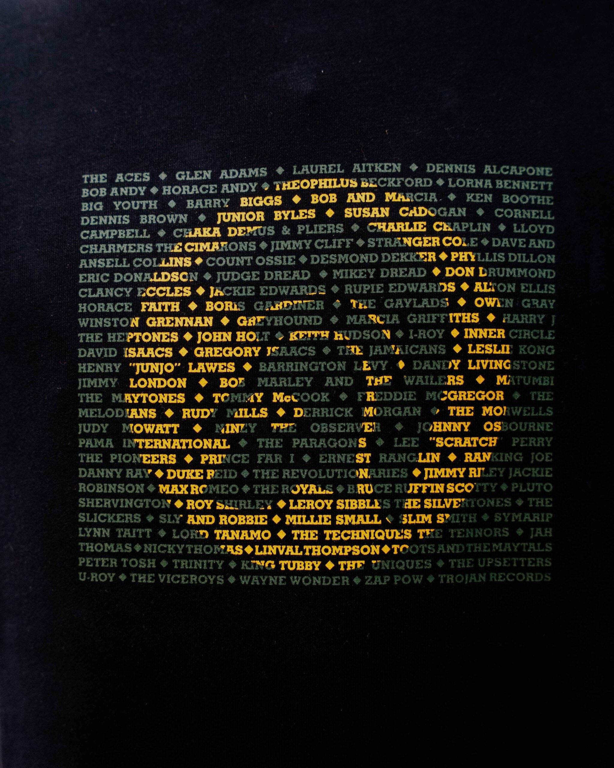 Trojan Records Artist Tee - Black/Khaki