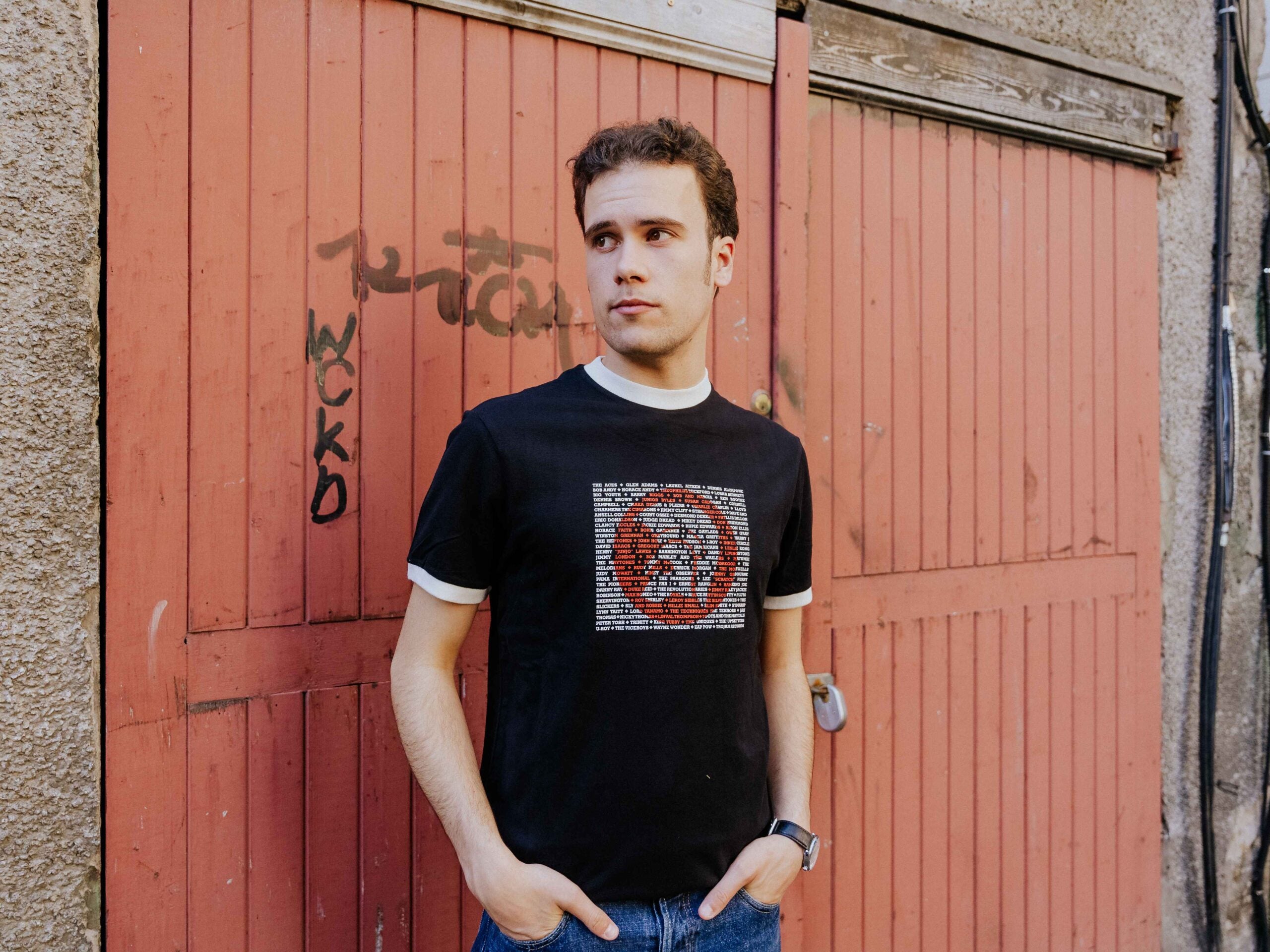 Trojan Records Artist Tee - Black/White
