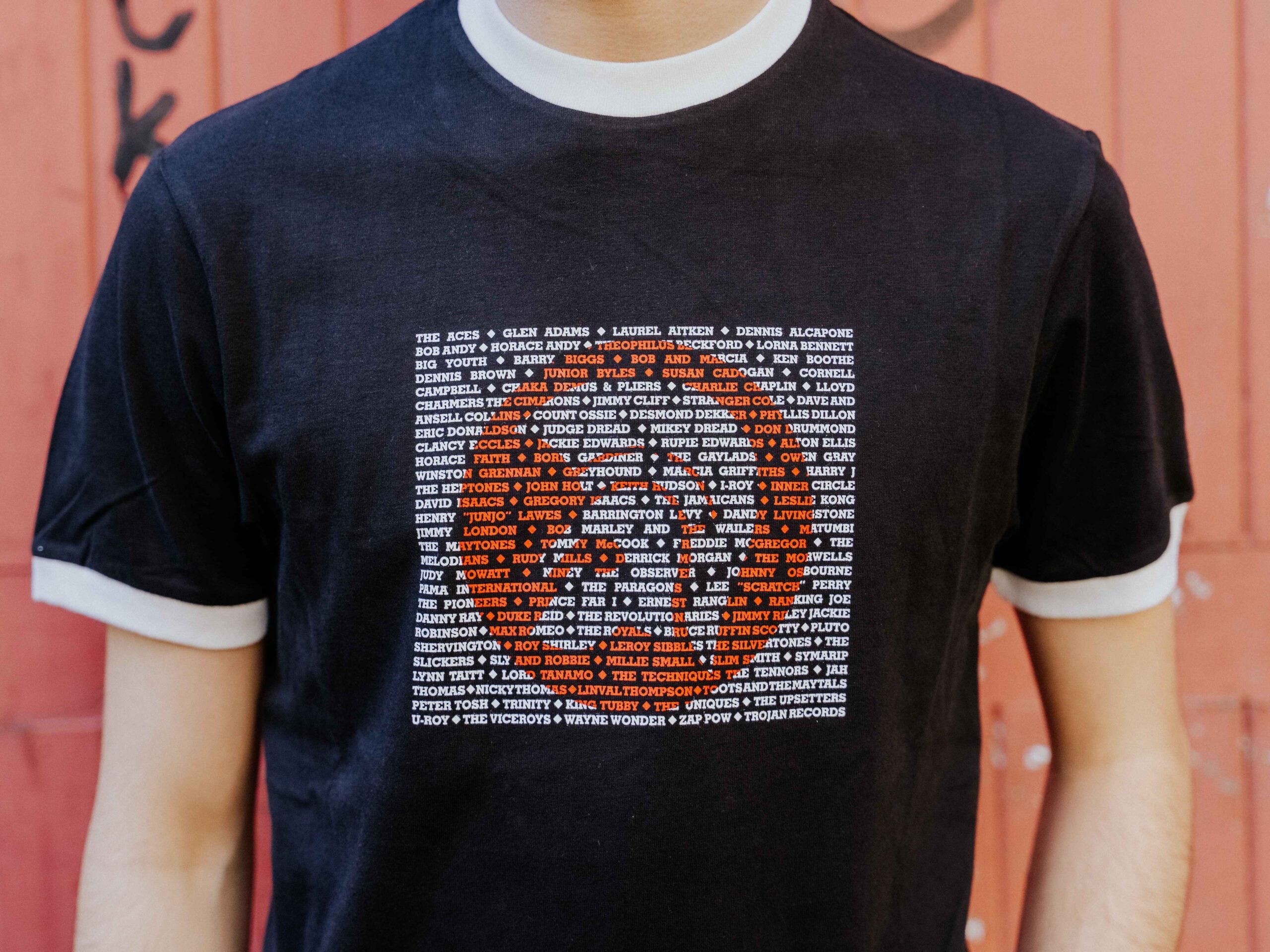 Trojan Records Artist Tee - Black/White