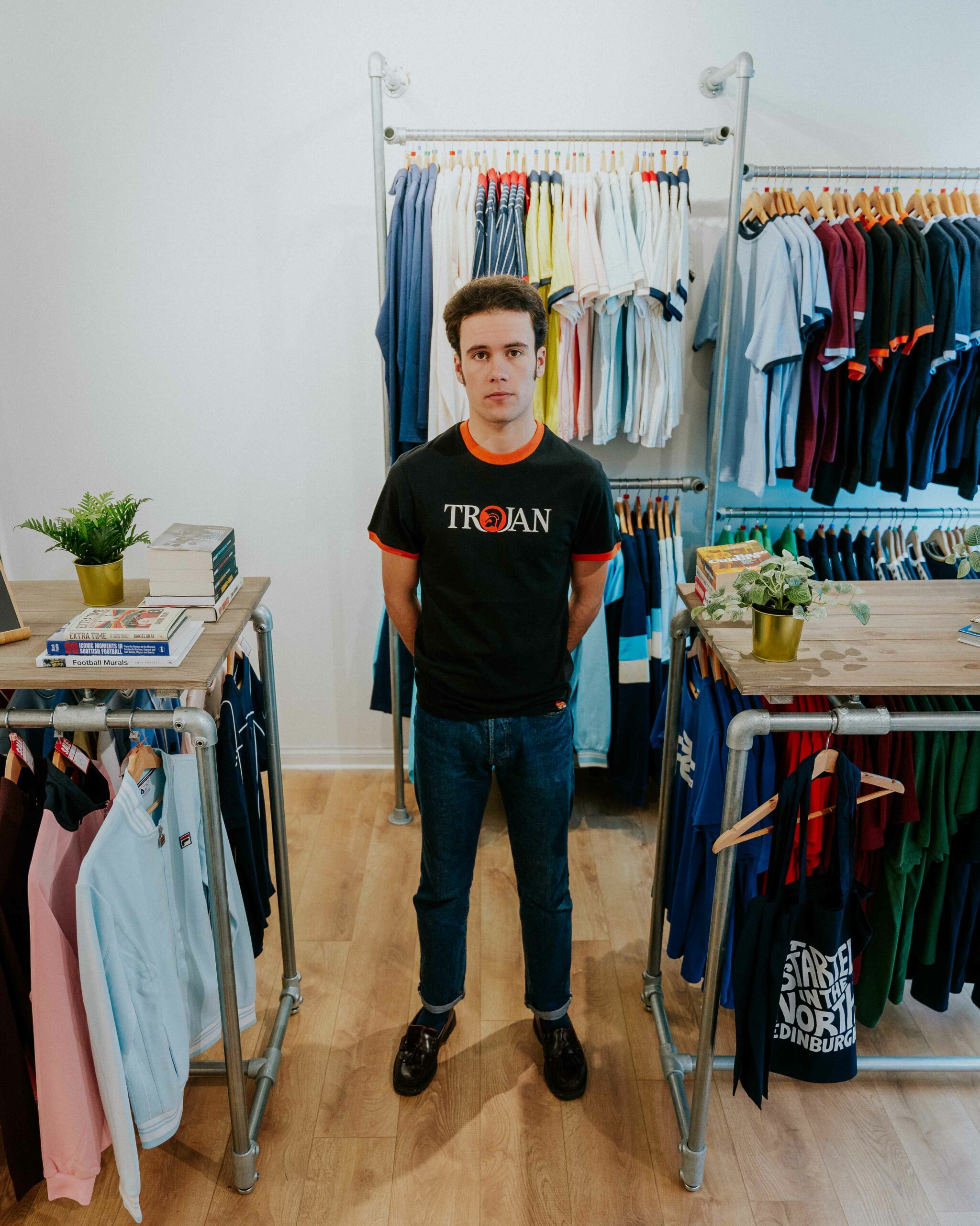Trojan Records Logo Tee - Black