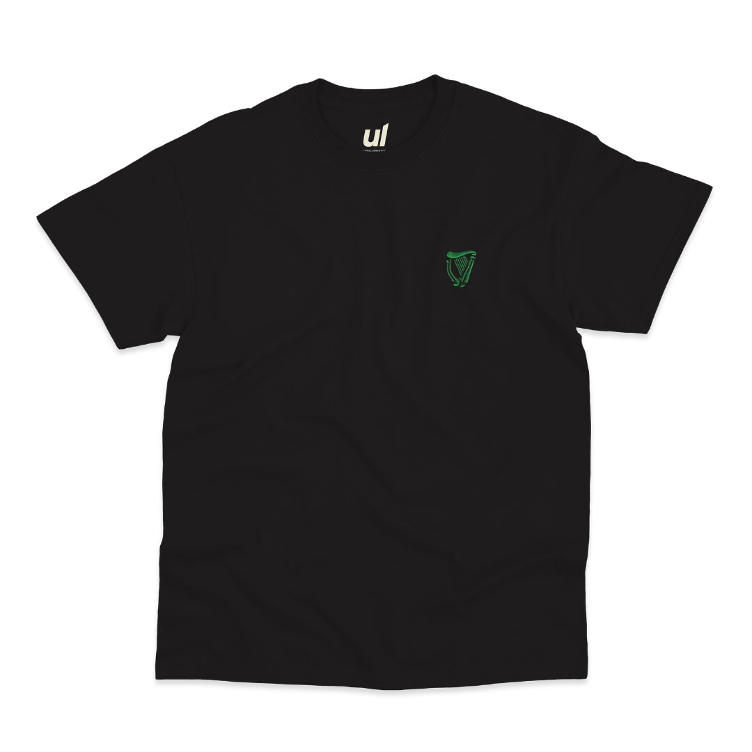 Universal Language Harp T-Shirt - Black