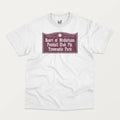 Universal Language Tynecastle Park Tee - White