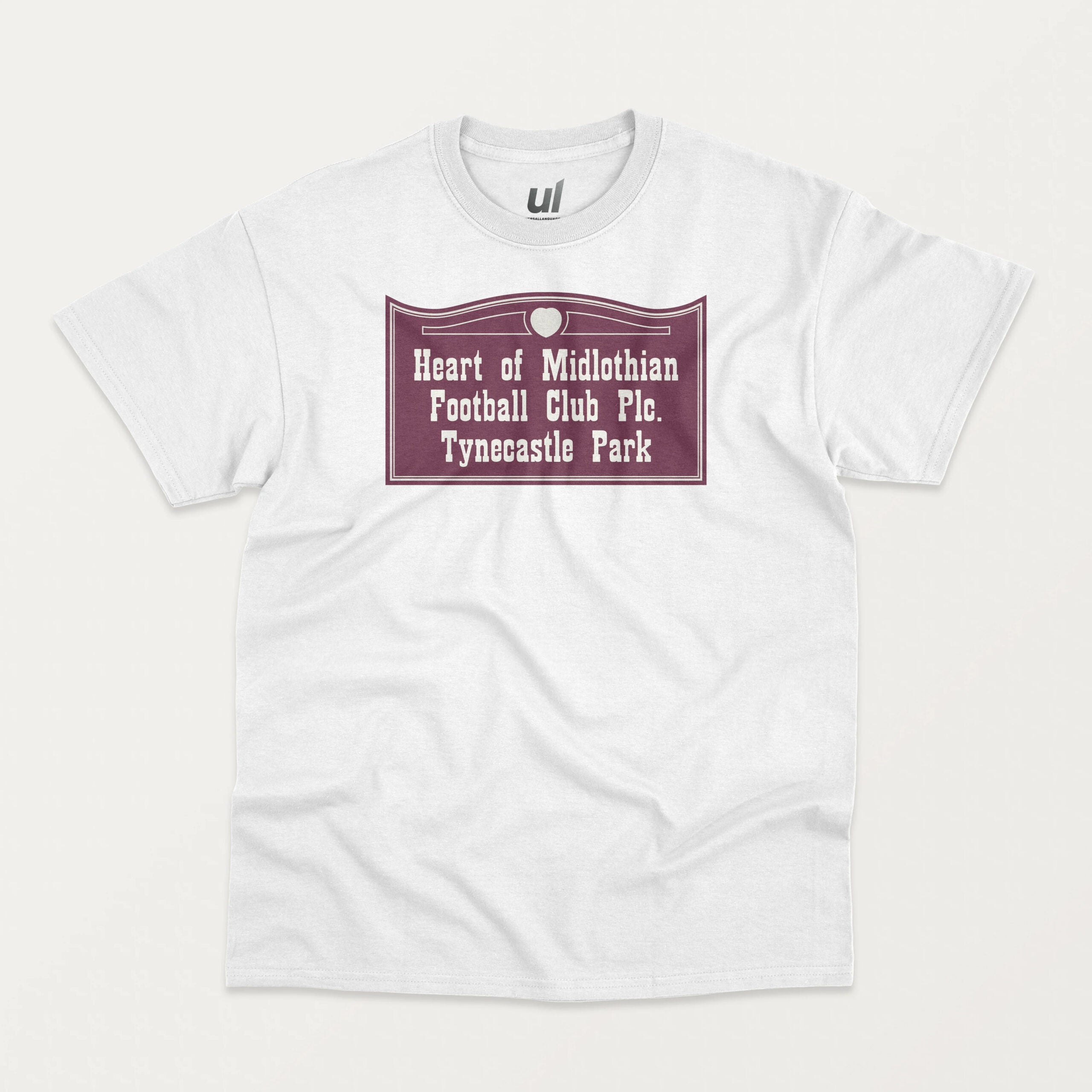 Universal Language Tynecastle Park Tee - White