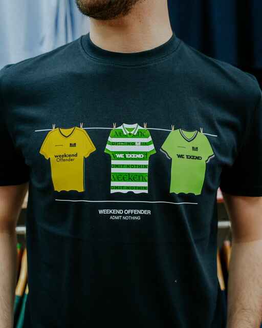 Weekend Offender Celtic Washing Line Tee