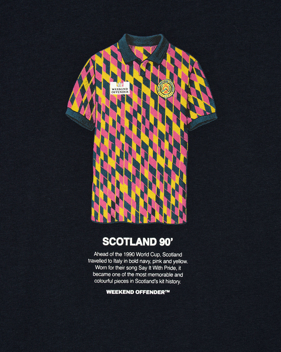 Weekend Offender McCoist T-Shirt - Navy