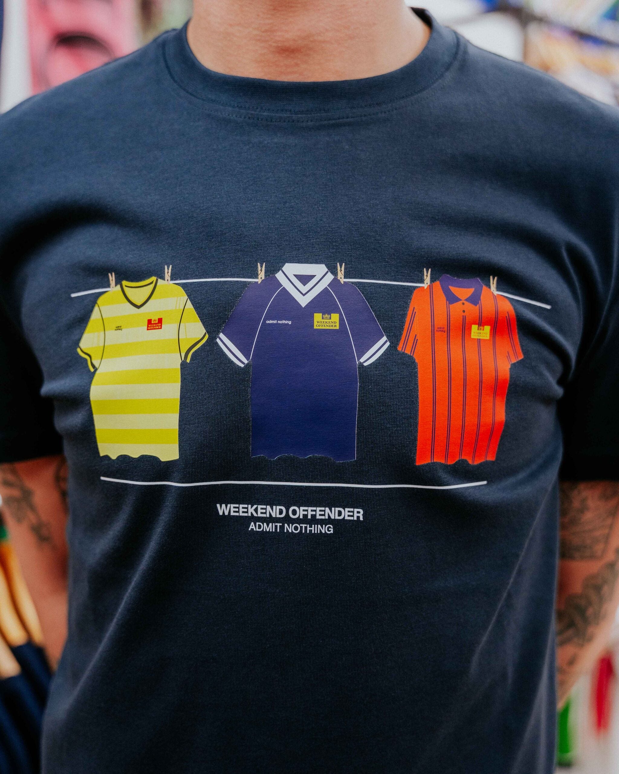 Weekend Offender Scotland Washing Line Tee