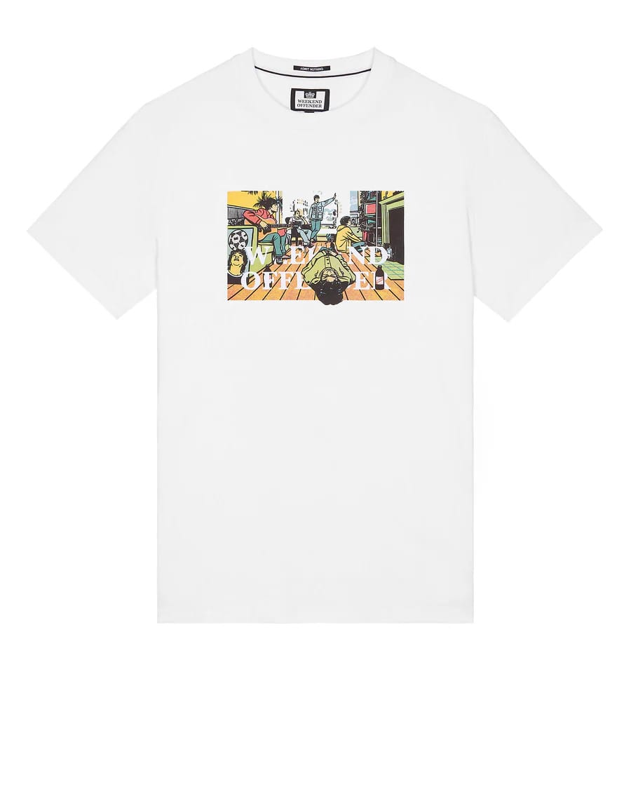 Weekend Offender Stratford Avenue T-Shirt - White
