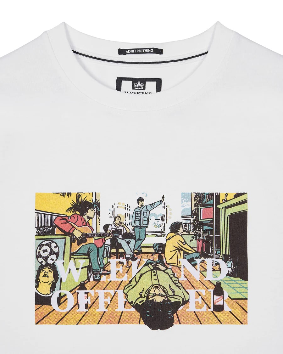 Weekend Offender Stratford Avenue T-Shirt - White