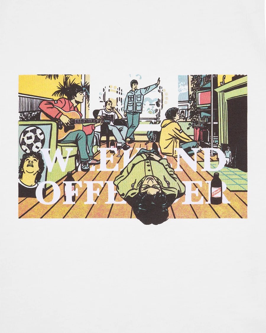 Weekend Offender Stratford Avenue T-Shirt - White