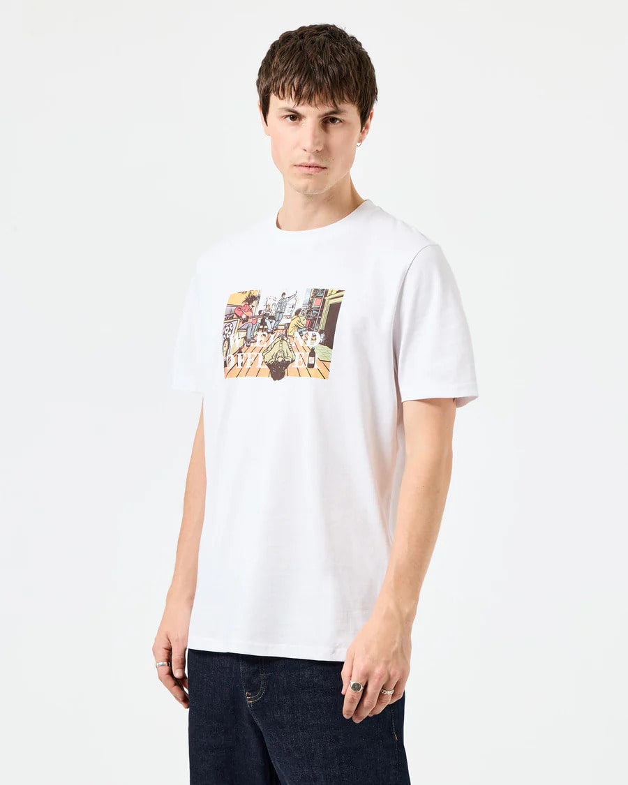Weekend Offender Stratford Avenue T-Shirt - White