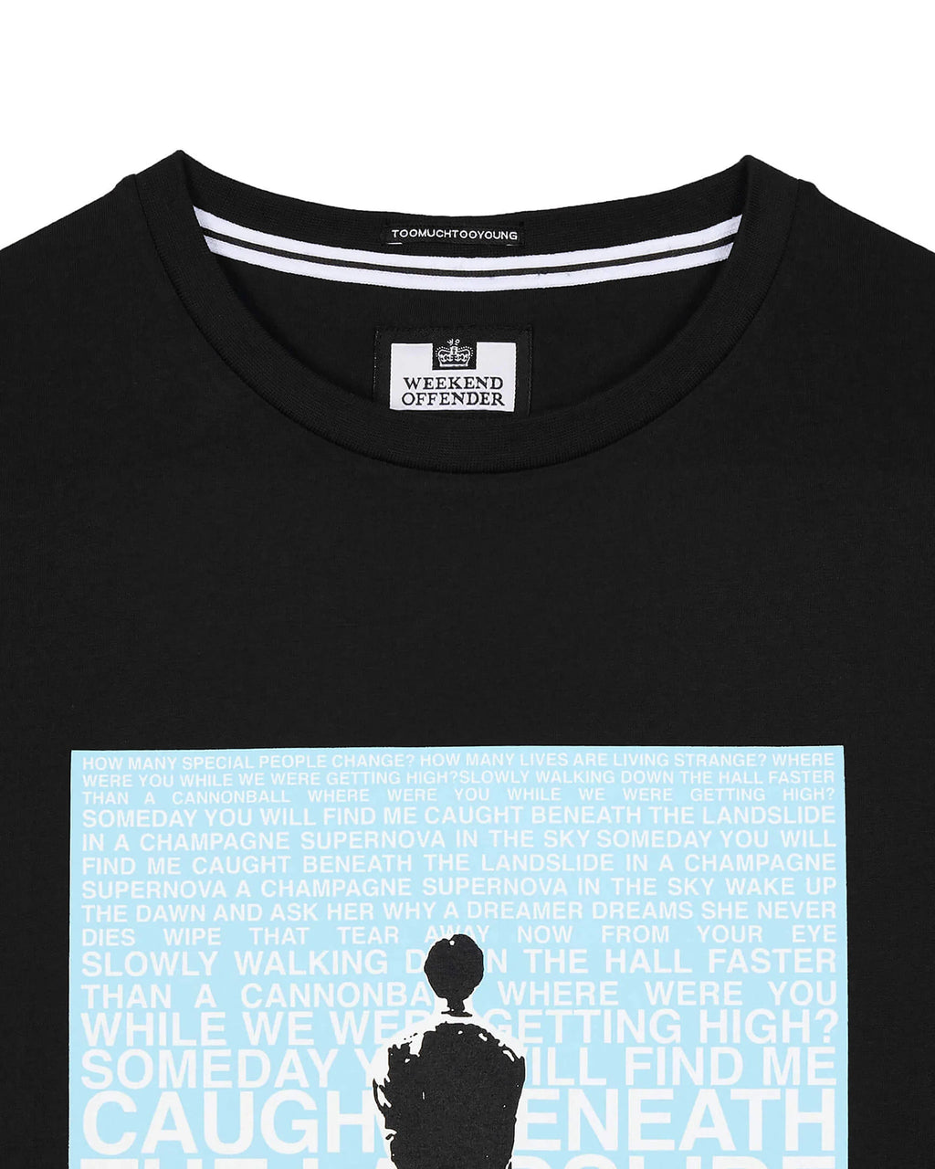 Weekend Offender Supernova T-Shirt - Black