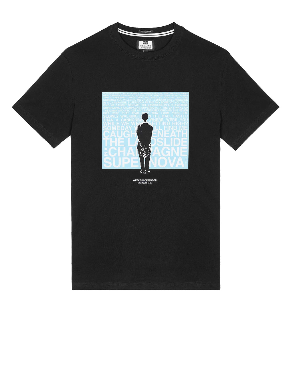 Weekend Offender Supernova T-Shirt - Black