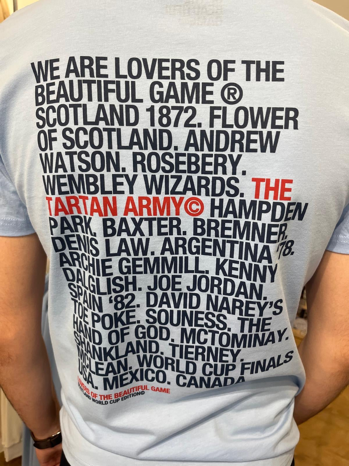 Social Recluse Scotland Tee - Soul Blue